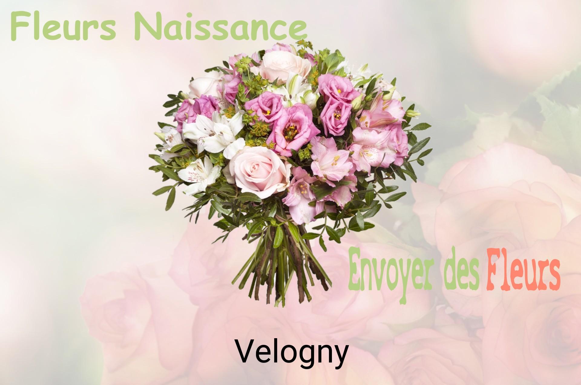 Bouquet de fleurs de naissance livré à Velogny